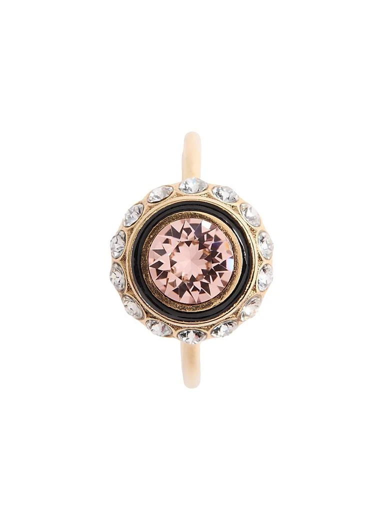 Valentino VLogo Signature Ring in Metal, Enamel and Crystals 4