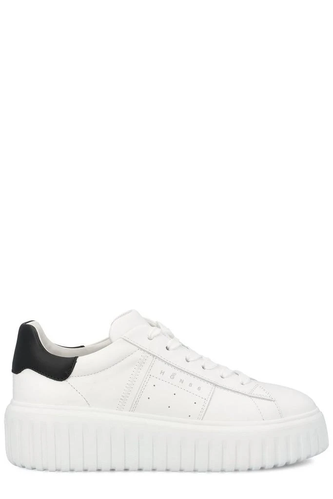 hogan Hogan Round-Toe Lace-Up Sneakers 1