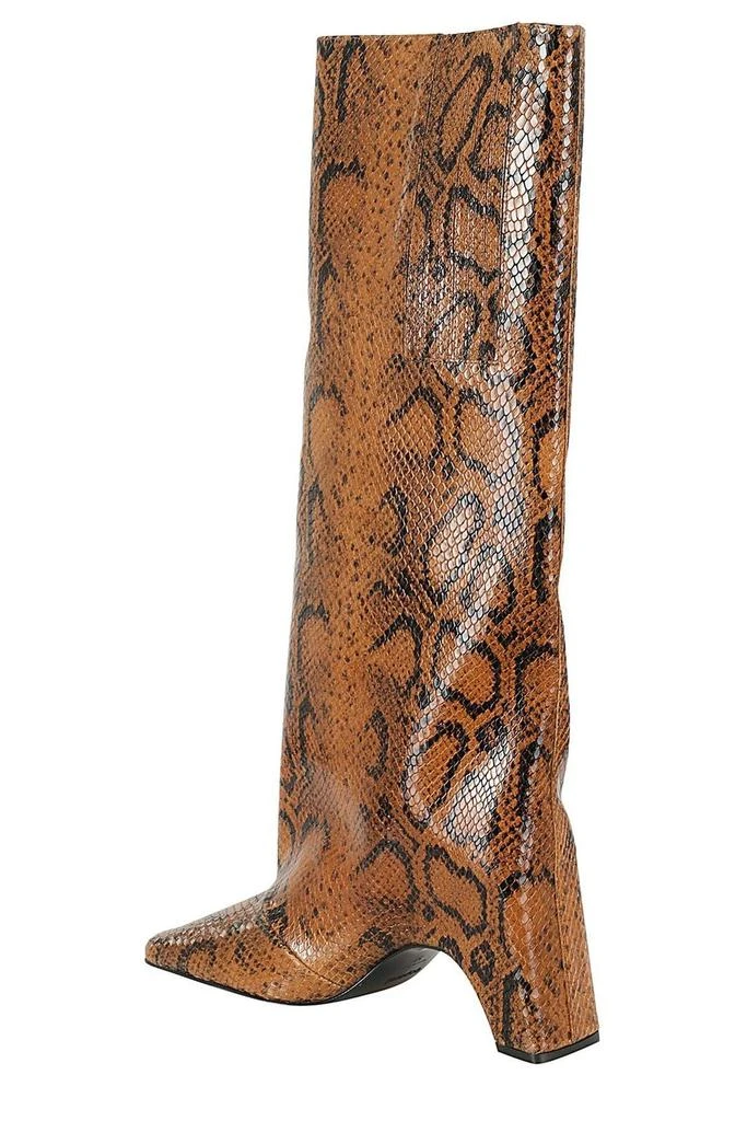 COPERNI Coperni Graphic Printed Square-Toe Bridge Boots 3