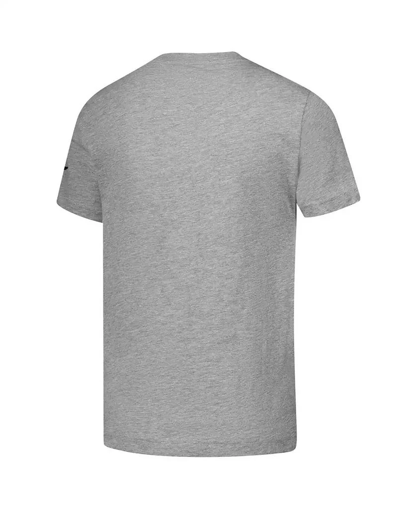 Nike 3BRAND by Russell Wilson Big Boys and Girls Gray Tempo Ballers T-Shirt 4