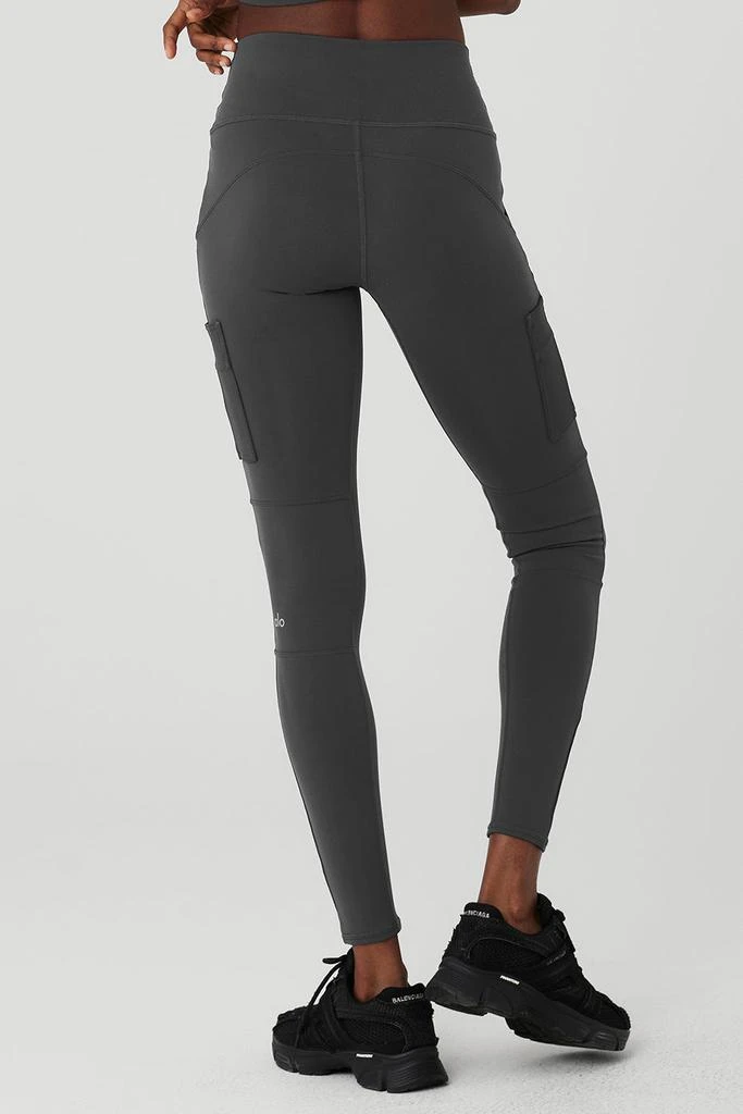 Alo High-Waist Cargo Legging - Anthracite 2