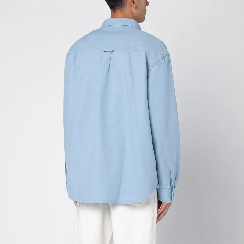 Carhartt WIP Misty sky Walter Shirt Jacket 3