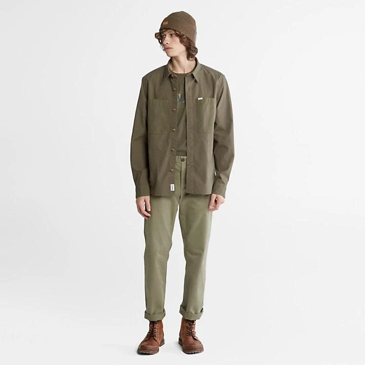 Timberland Outdoor Heritage Overshirt for Men in Dark Green 3