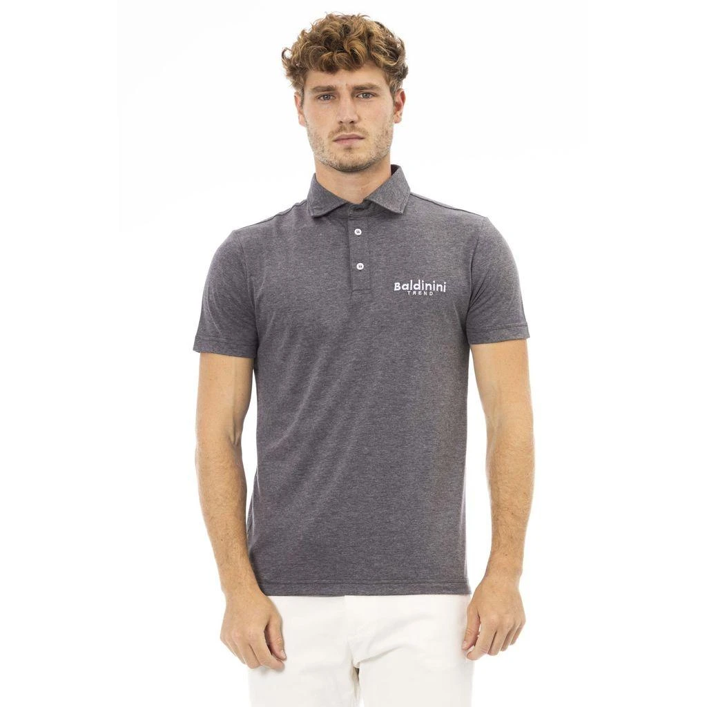 Baldinini Trend Polo Grey Men 1