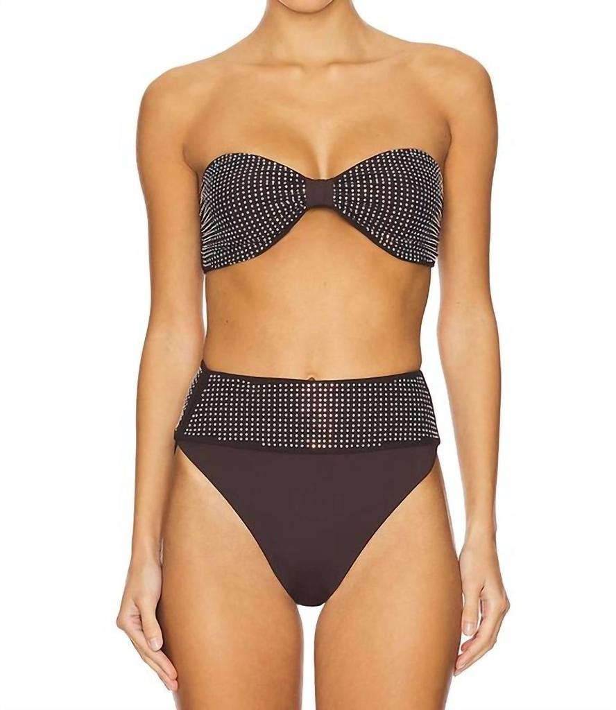 Beach Riot Beach Riot - Paula Rhinestone Bra