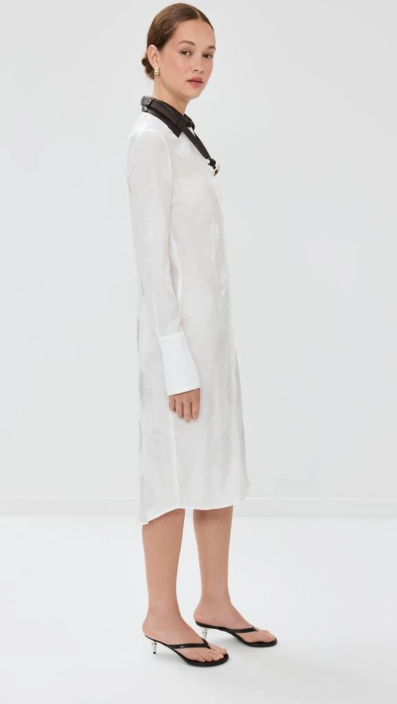 COPERNI Leather Collar Belt Dress 3