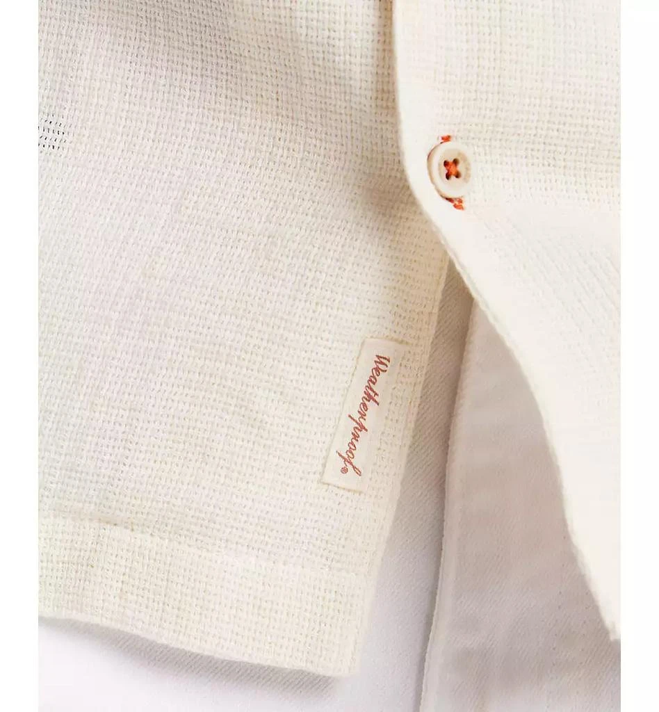 Weatherproof Vintage Men's Airtex Regular-Fit Textured Button-Down Camp Shirt 5