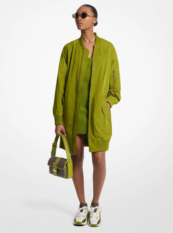 Michael Kors Oversized Bomber Jacket 1