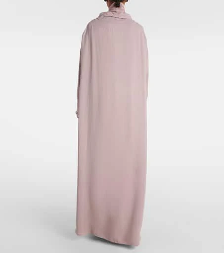 Y/Project Turtleneck mesh-trimmed shirt dress 3