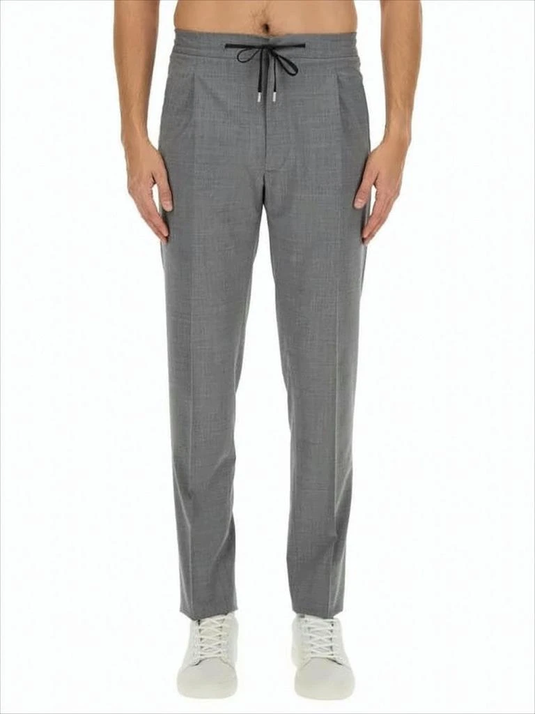 LARDINI Tailored Slim Fit Suit Pants