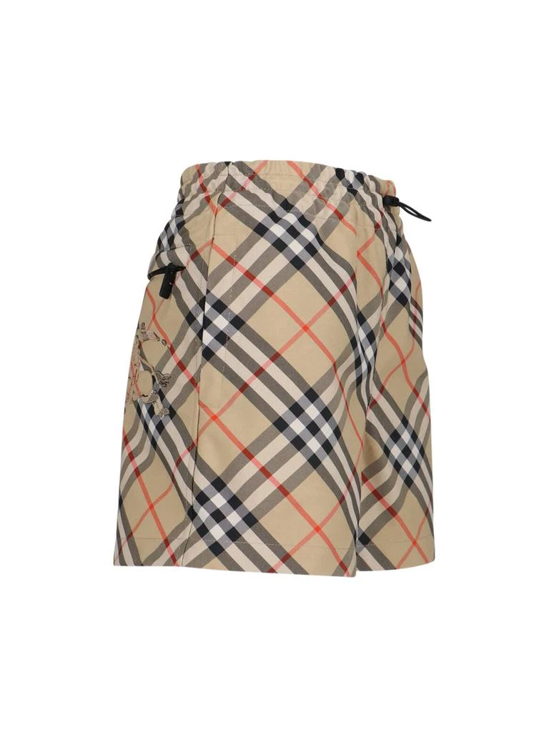 Burberry Burberry EKD Motif Checked Shorts 3