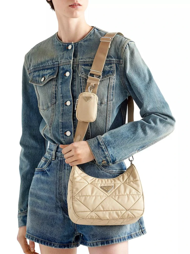 Prada Padded Re-Nylon Shoulder Bag 2