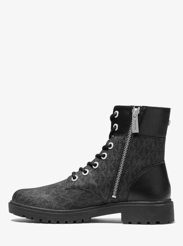 Michael Kors Alistair Signature Logo Combat Boot 3