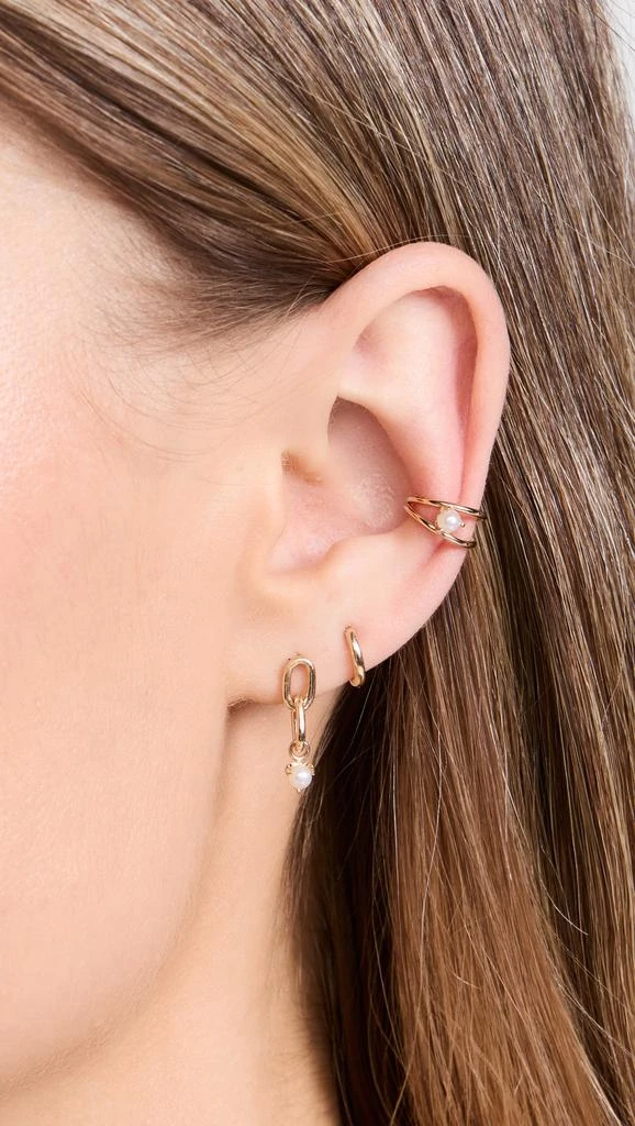 Zoe Chicco 14k Gold Double Wire Ear Cuff 2