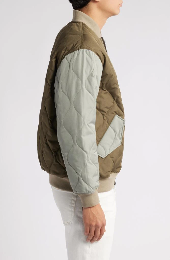 Taion Military MA-1 Quilted Colorblock 800 Fill Power Down 3