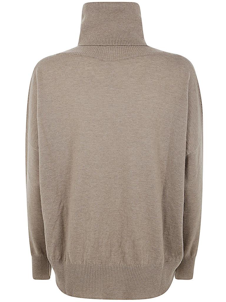 Liviana Conti Large Round Neck Sweater