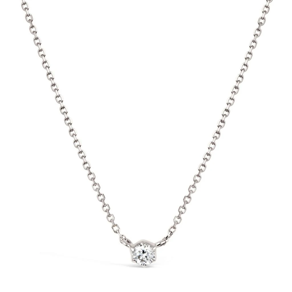 Dinny Hall White gold elyhara 18w 0.11ct diamond pendant 1