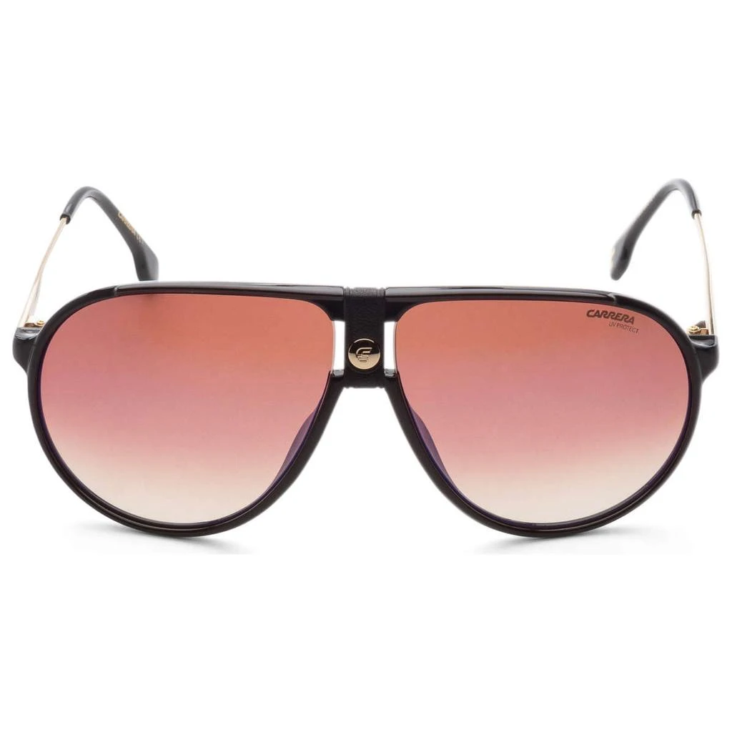 Carrera Carrera Unisex Black Aviator Sunglasses 2