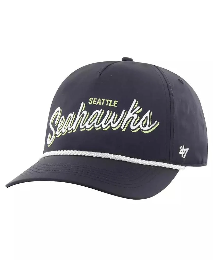 '47 Brand Men's College Navy Seattle Seahawks Fairway Hitch brrr Adjustable Hat 1