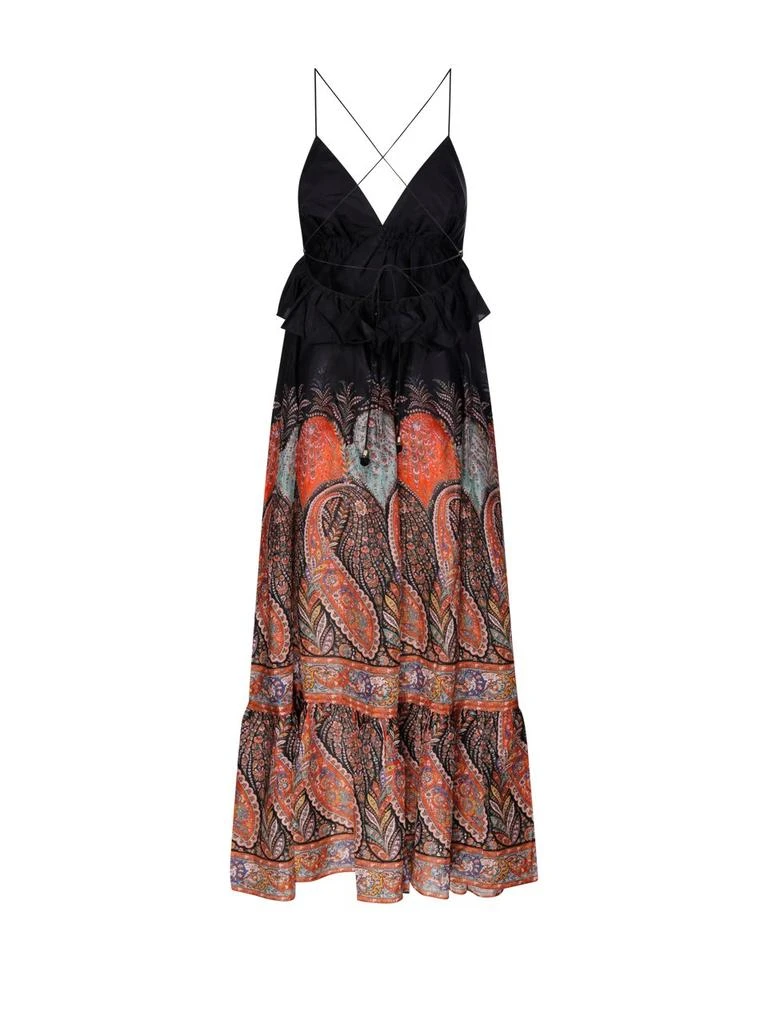 Zimmermann Zimmermann Rhiannon V-Neck Maxi Dress 2