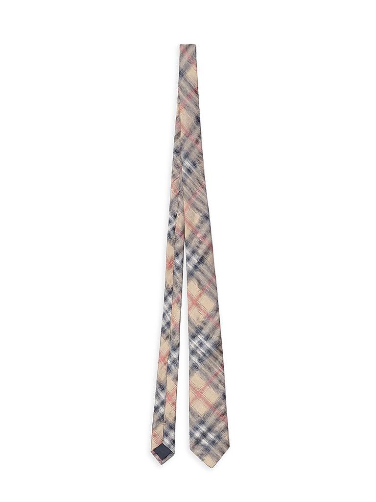 Burberry Manston Check Silk Tie