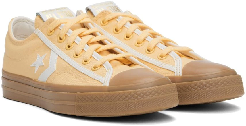 Converse Yellow Star Player 76 Tonal Low Top Sneakers 4