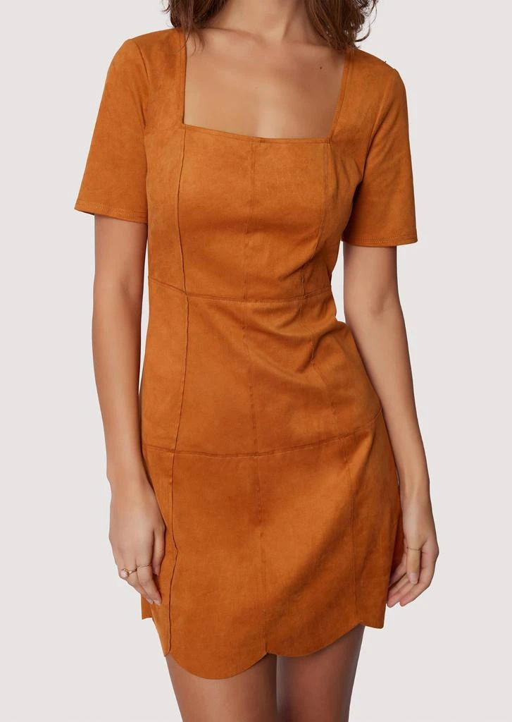 Lost and Wander Lost + Wander - Amore Faux Suede Minidress 3