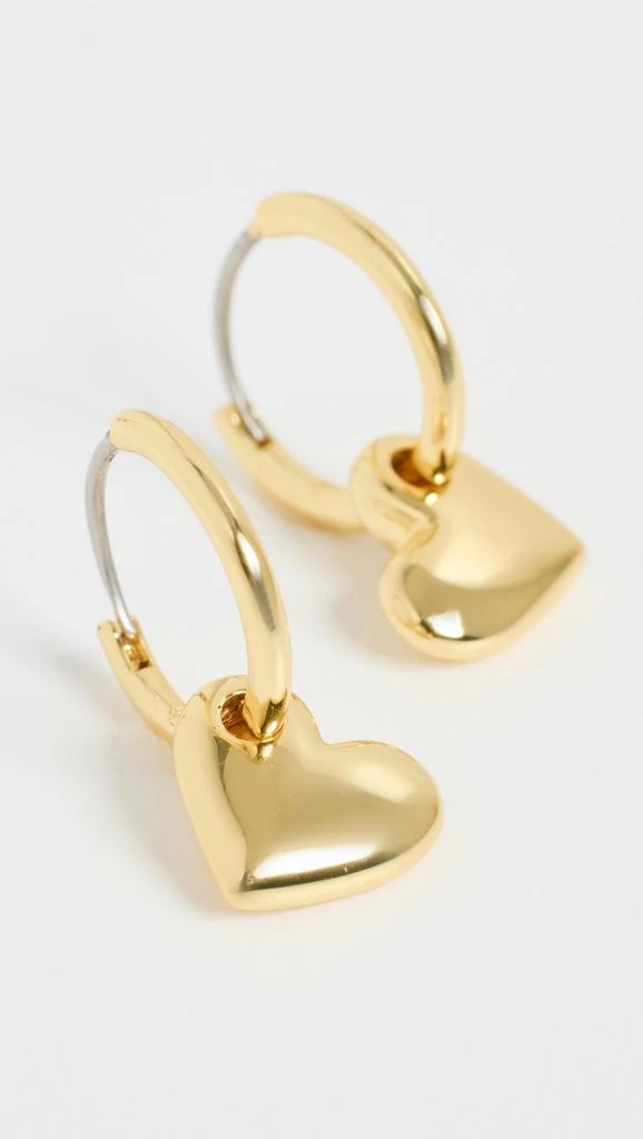 Gorjana Lou Heart Huggies 3