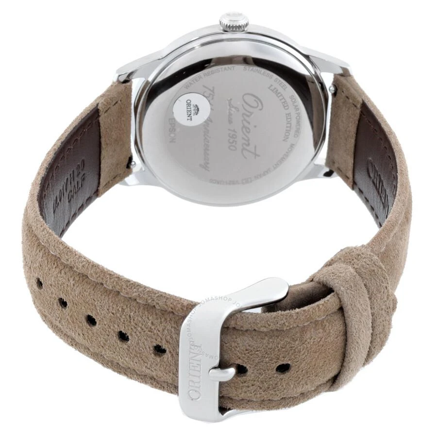 Orient Star Classic Solar-Powered White Dial Watch RA-WK0006S10B 3