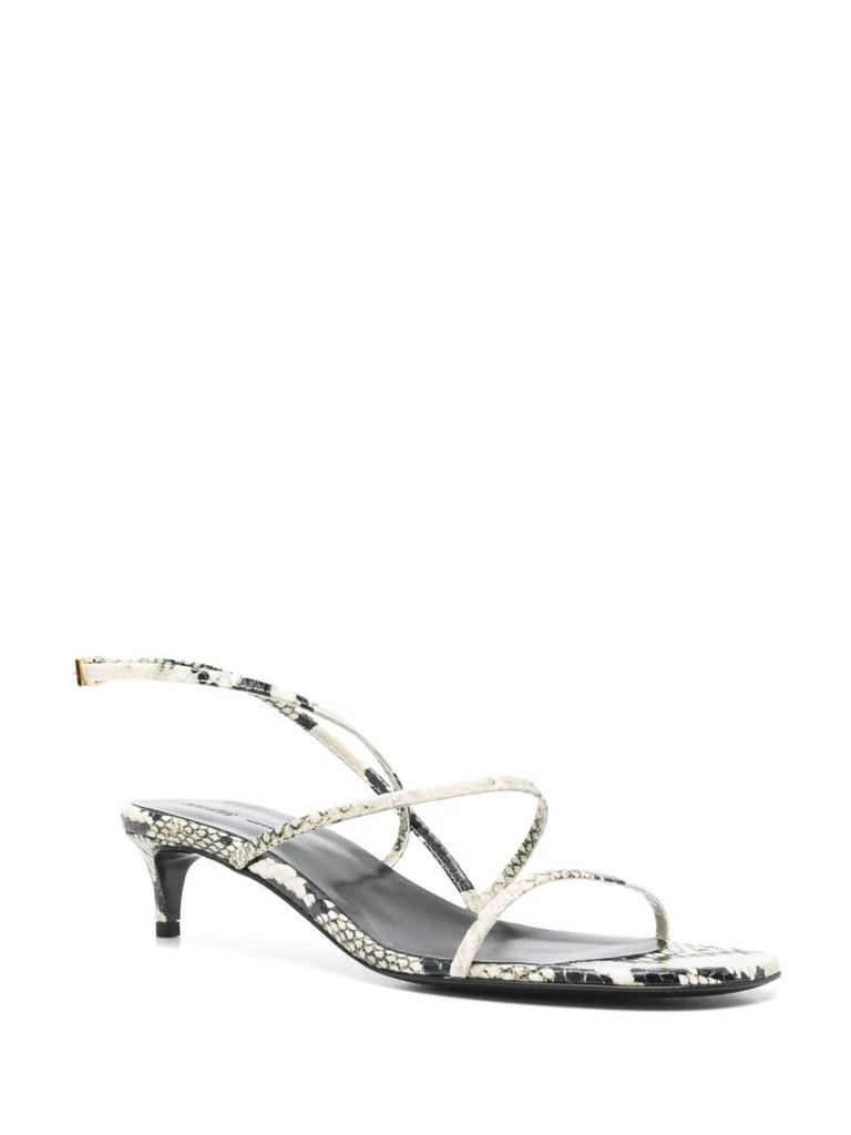 Khaite LOOP KITTEN HEEL SANDAL 35 2