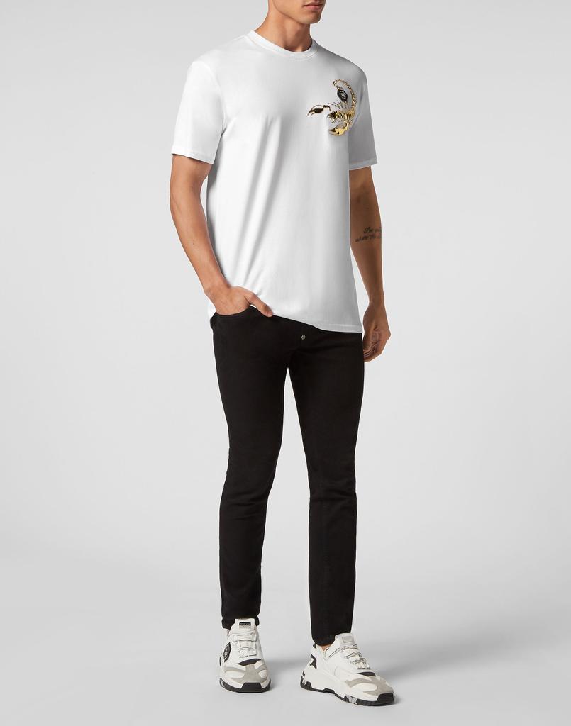 Philipp Plein T-shirt Round Neck SS Scorpion