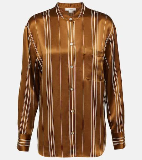 Vince Striped silk shirt 1