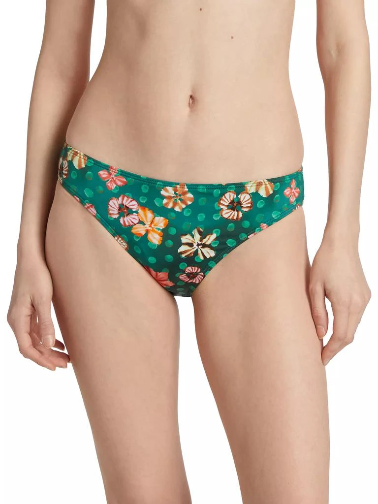 Ulla Johnson Dani Dotted Floral Bikini Bottoms 3