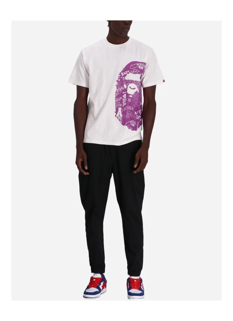 Bape Hand Draw Pattern Side Big Ape Head Tee M 2