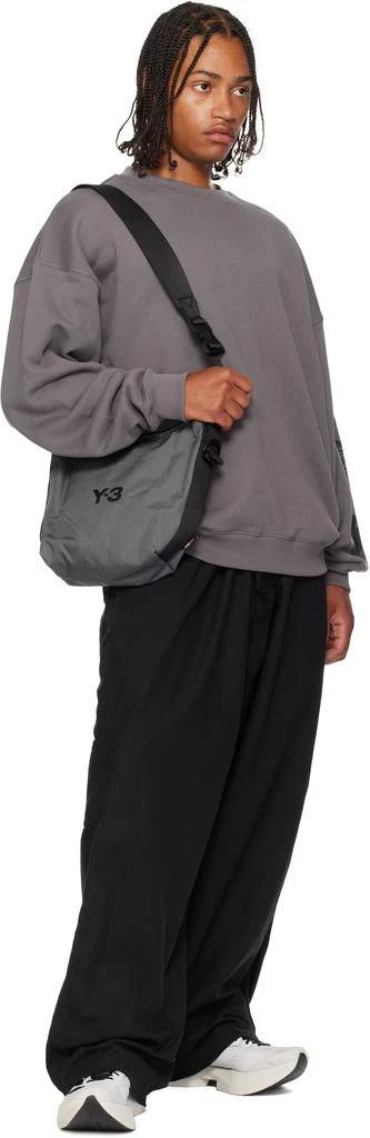 Y-3 Black 
Y-3
 Small Crossbody Bag 4