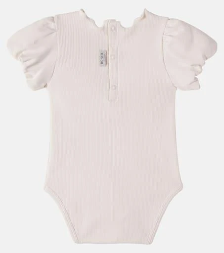 Donsje Baby Nowie embroidered cotton-blend bodysuit 2