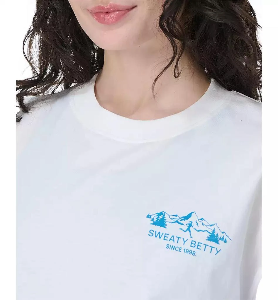 SWEATY BETTY Women's Cotton Explore More Logo T-Shirt 4