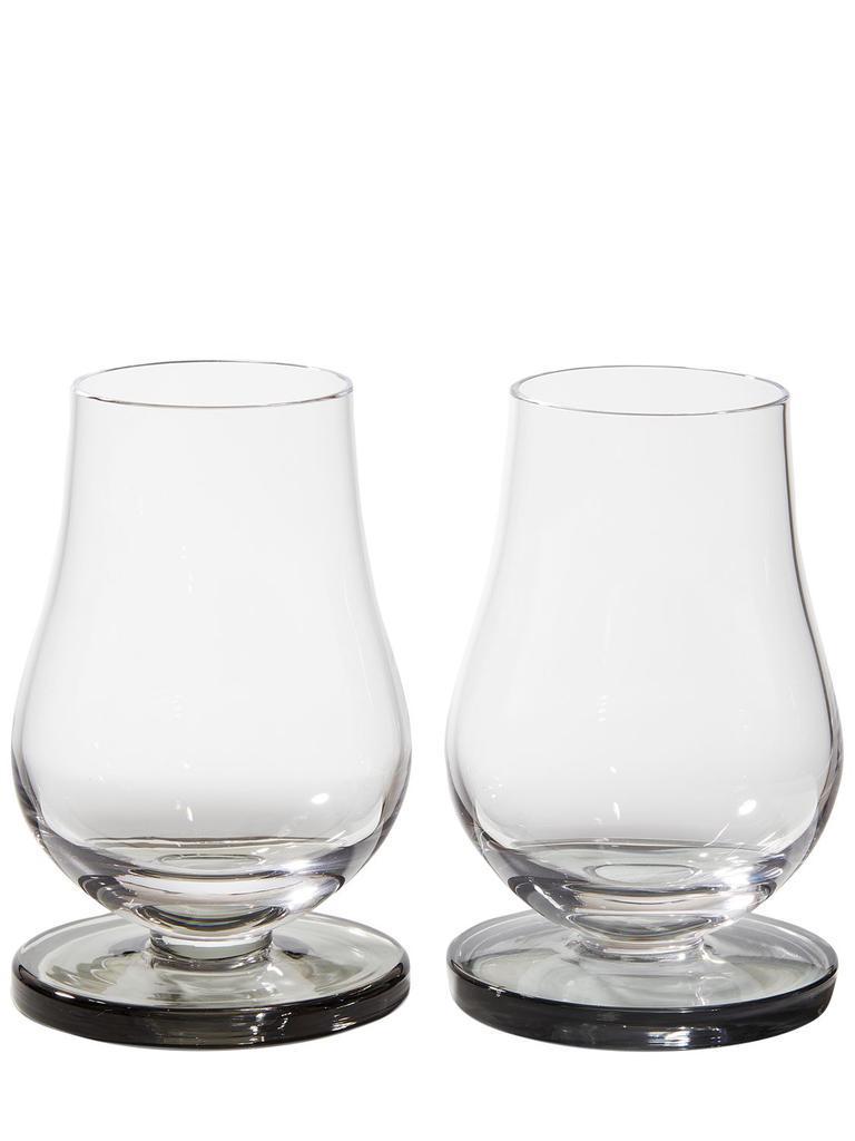 TOM DIXON Set Of 2 Puck Nosing Glasses