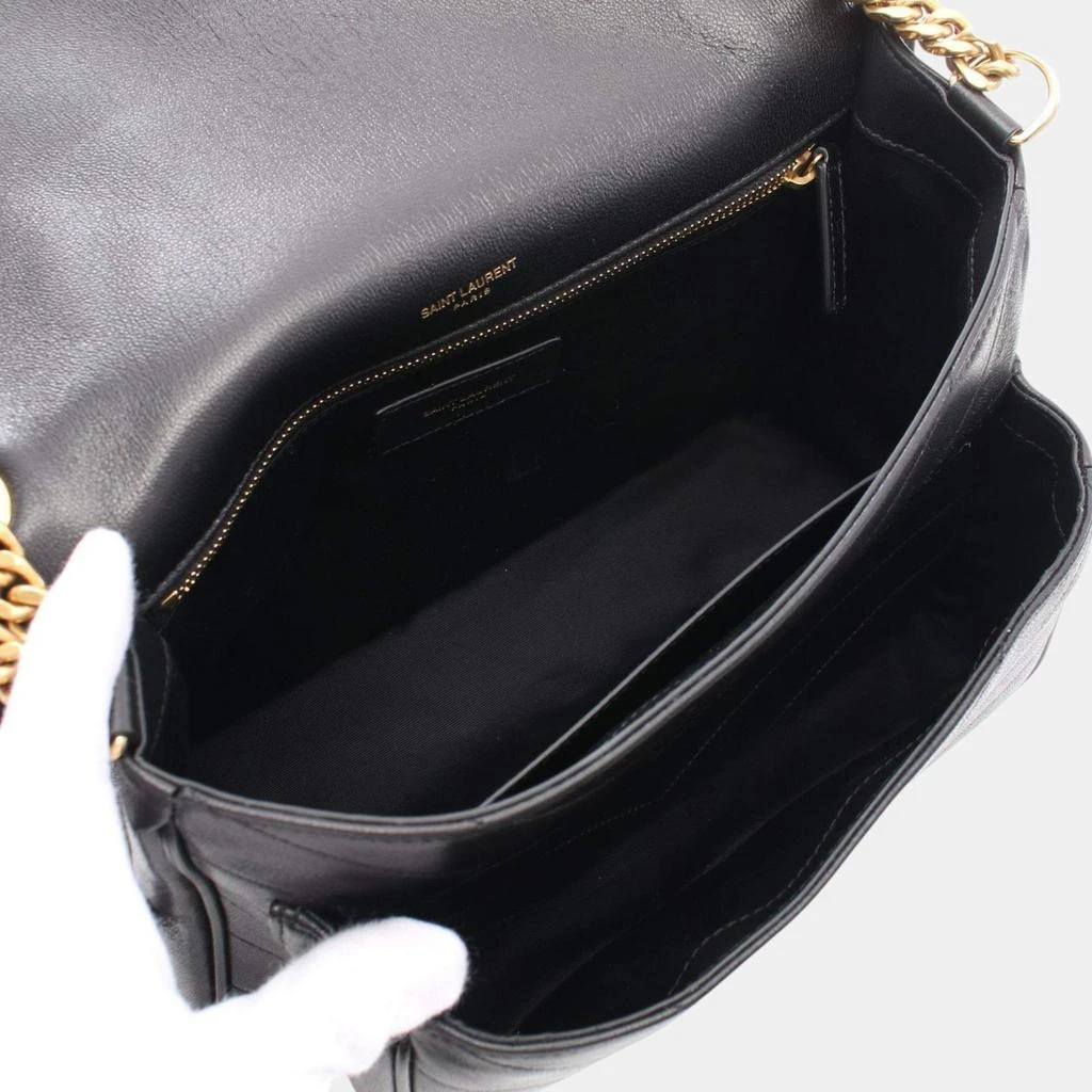 Yves Saint Laurent Saint Laurent Black Leather Shoulder Bag 3