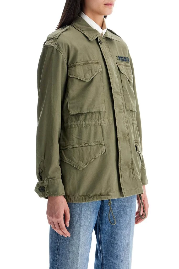 Ralph Lauren Loose Olive Green M51 Jacket In Cotton 1