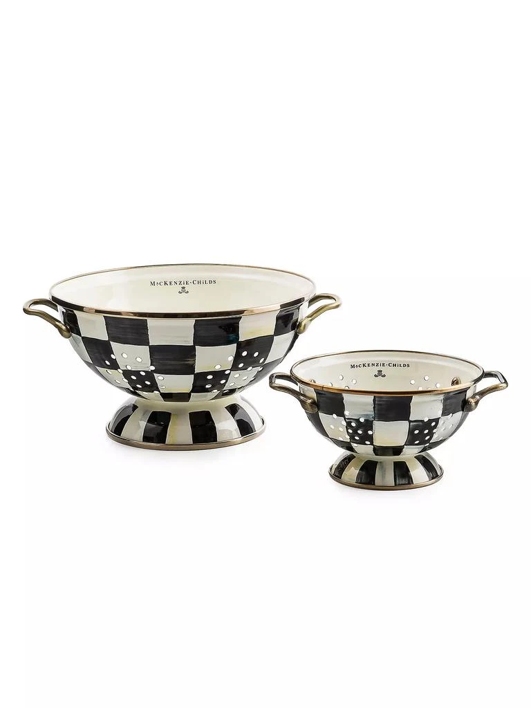 MacKenzie-Childs Checked Colander 2