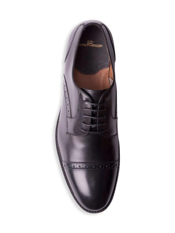 Winthrop Oakwood Leather Derbys 4