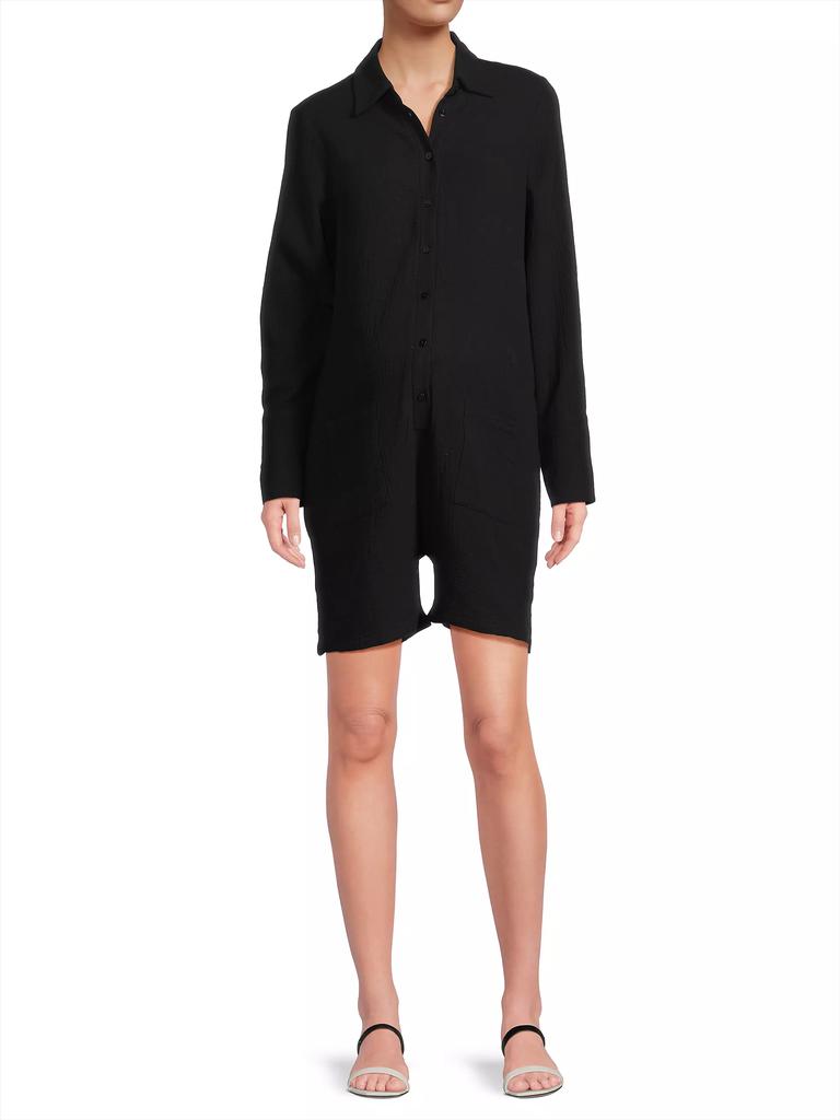 Nom Maternity Juniper Cotton Romper