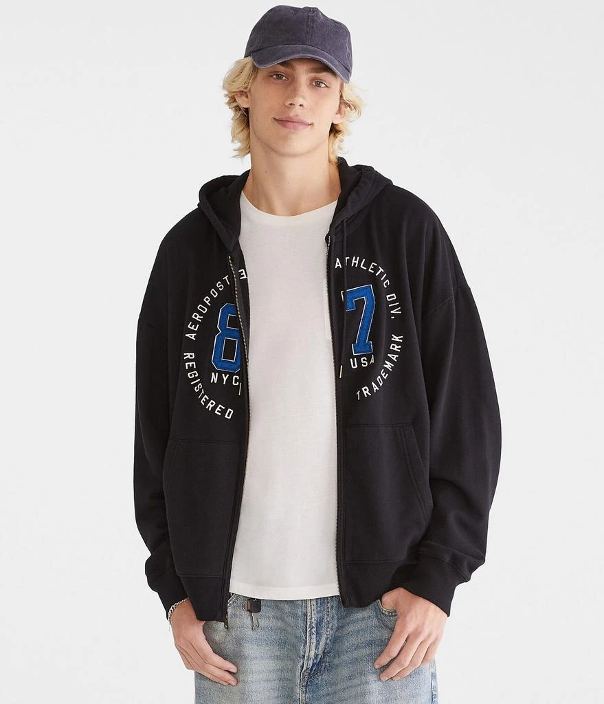Aeropostale 87 Circle Full-Zip Hoodie 1