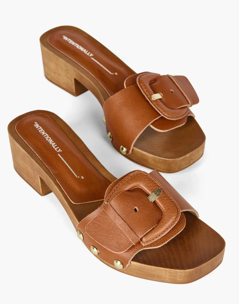 Madewell Intentionally Blank Leather Mar Mules Sandals 1