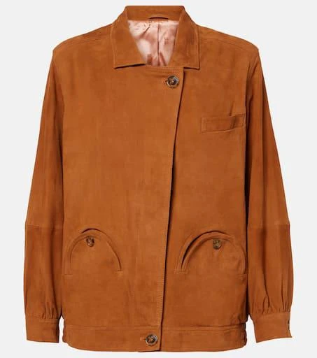 BLAZÉ MILANO Viva Cleo suede bomber jacket 1