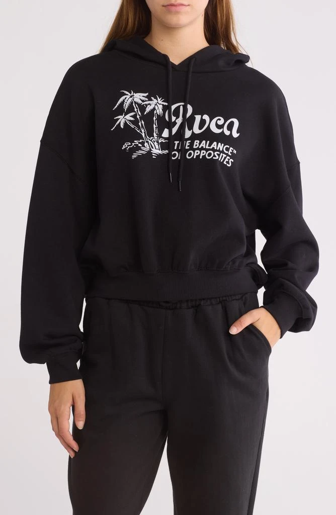RVCA Kick Back Crop Hoodie 1