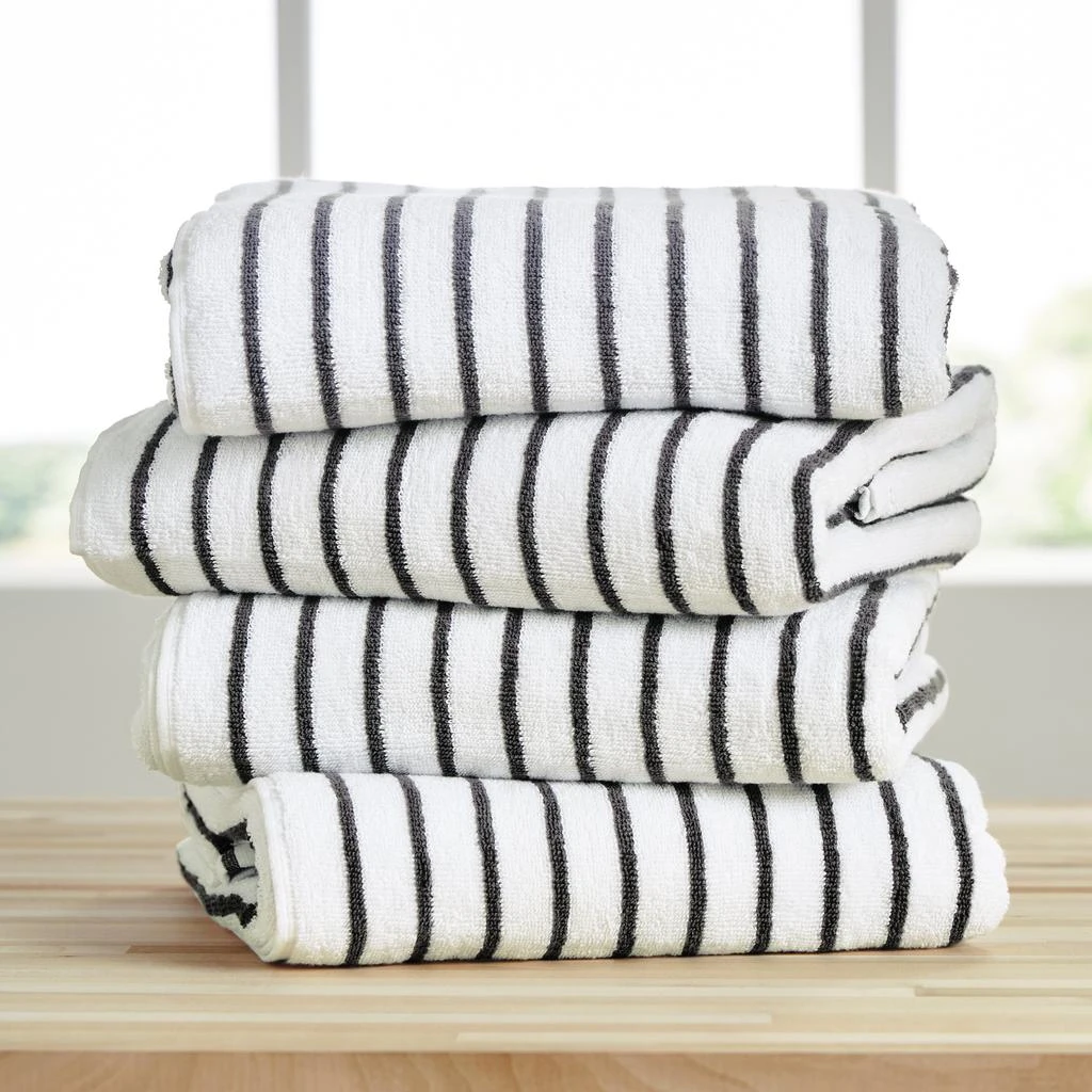 IENJOY HOME Cabana Stripe Cotton Pool & Beach Towels 2