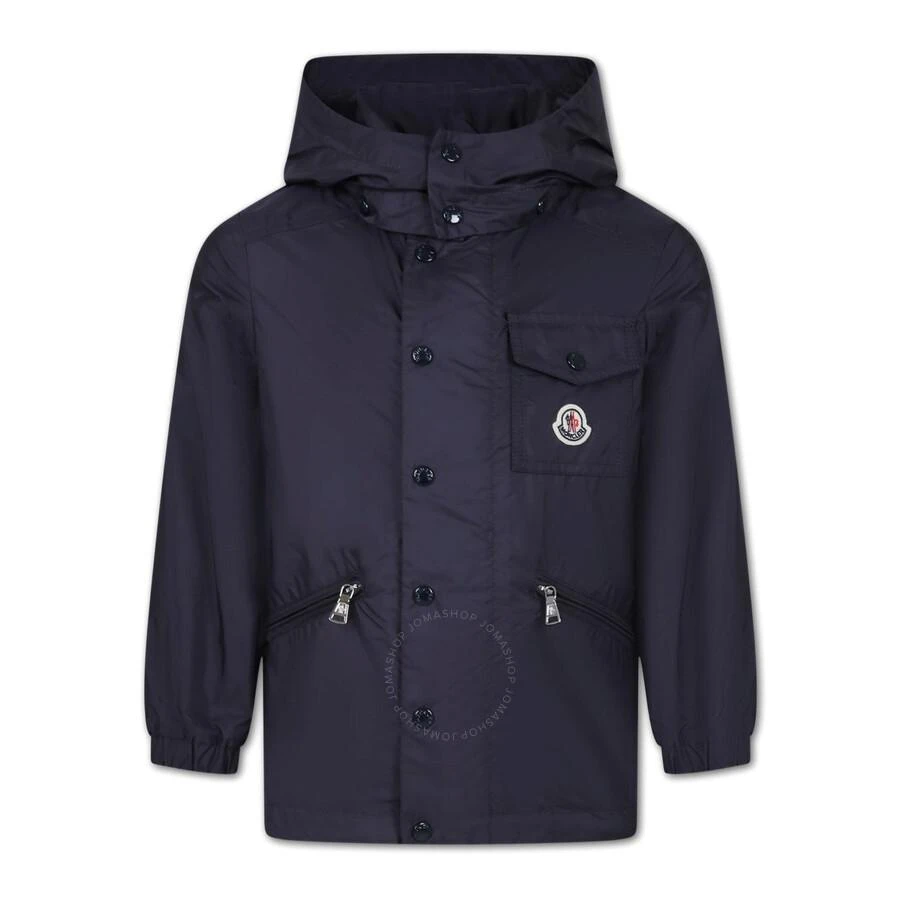 Moncler Boys Lusala Hooded Raincoat 1