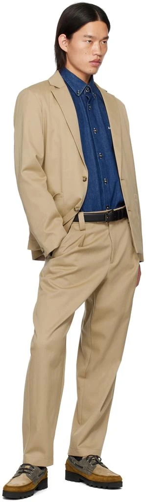 A.P.C. Beige Renato Trousers 4